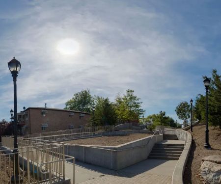 Tillotson Ave Walkway