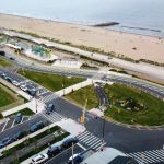 Shorefront Bike Crossing & Garden