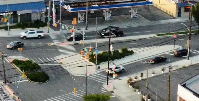 Beach Channel Dr. & Newport Ave. Crossing Triangle Picture 1