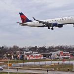 Airplane Viewing At LaGuardia Airport