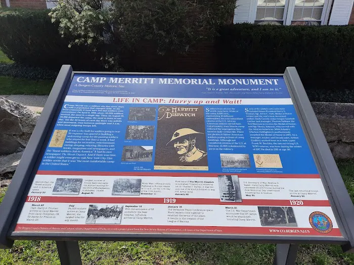 Camp Merritt Memorial Monument Picture 10
