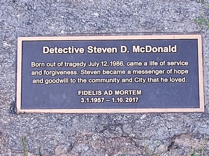 NYPD Detective Steven McDonald footpath Picture 9