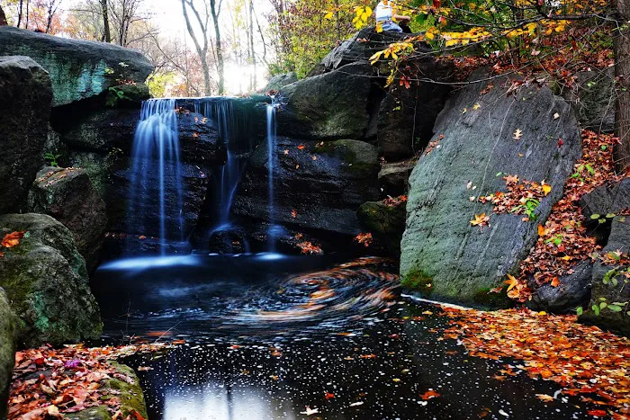 North Woods Loch Double Waterfall Picture 9