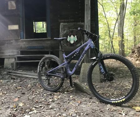 White MTB DH Trail