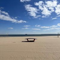 Ping Pong Table at the Beach ico