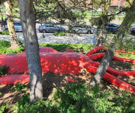 Giant Squid in Asser Levy Park