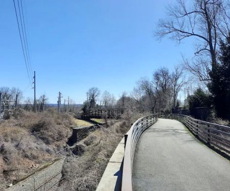 Joseph B. Clarke Rail Trail access point