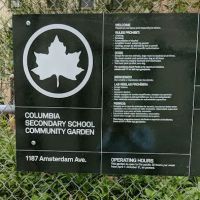 Columbia Secondary School Community Garden ico