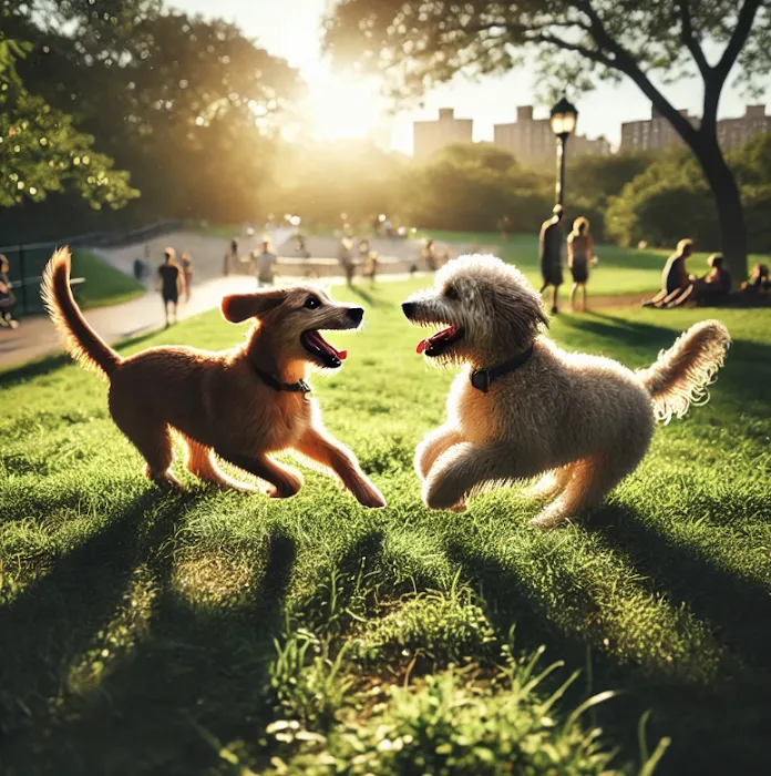 Meadow of Happy Dogs Picture 1