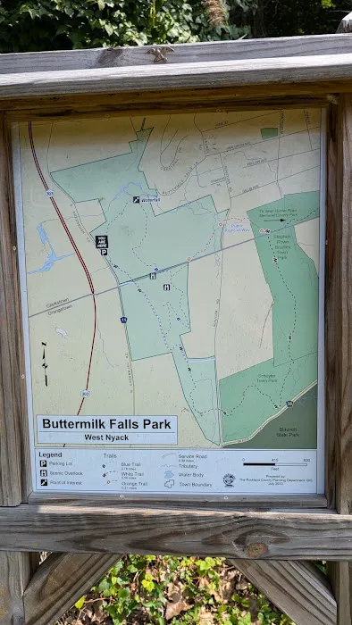 Buttermilk Falls County Park, Parking Lot Picture 2