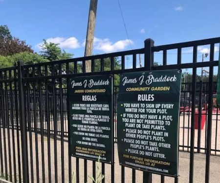 James J. Braddock Community Garden in North Bergen