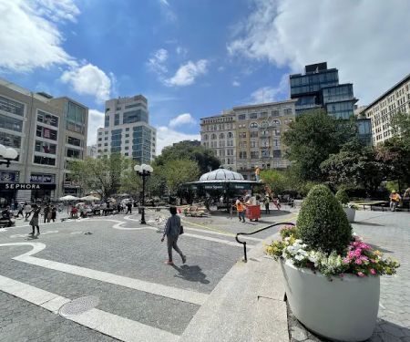 Union Square Chess Tables