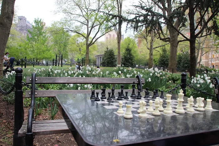 Washington Square West Chess Tables Picture 2