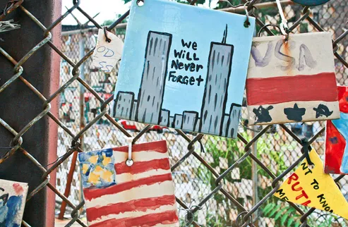 9/11 Tiles for America Memorial Picture 2