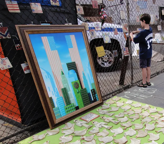 9/11 Tiles for America Memorial Picture 10