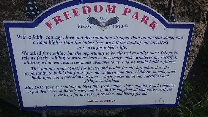 Freedom Park of the Rizzo Creed Picture 2