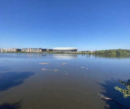 Newark Riverfront Park Boat Dock