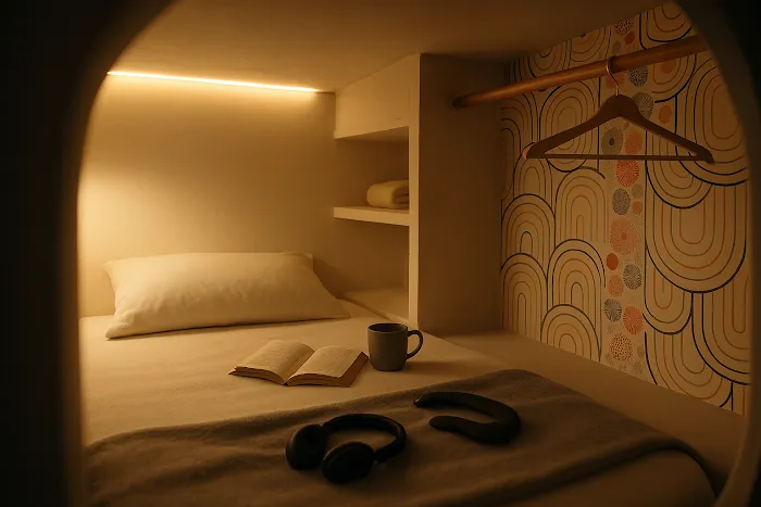 Capsule hostel Picture 10