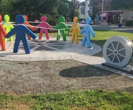 Millburn Township's - All Together Now (a sculpture by Cooper Art Works LLC)
